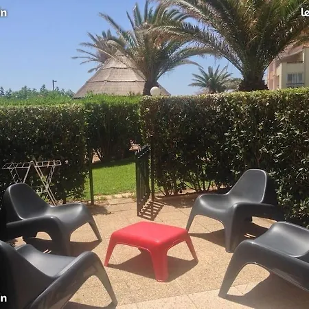 Le Cap D'agde Savannah 1,rez De Jardin, Acces Piscine Et Plage. 4 Personnes * Agde