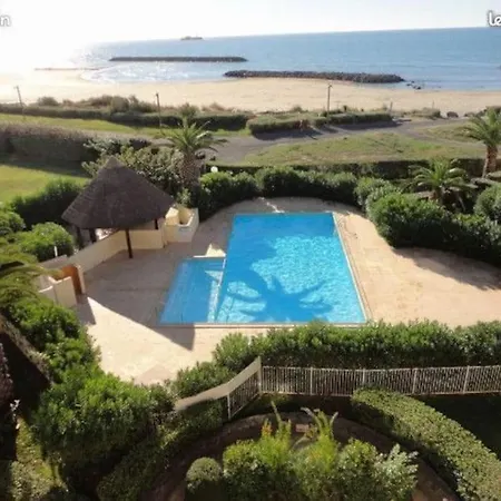 דירה Le Cap D'agde Savannah 1,rez De Jardin, Acces Piscine Et Plage. 4 Personnes אגדה